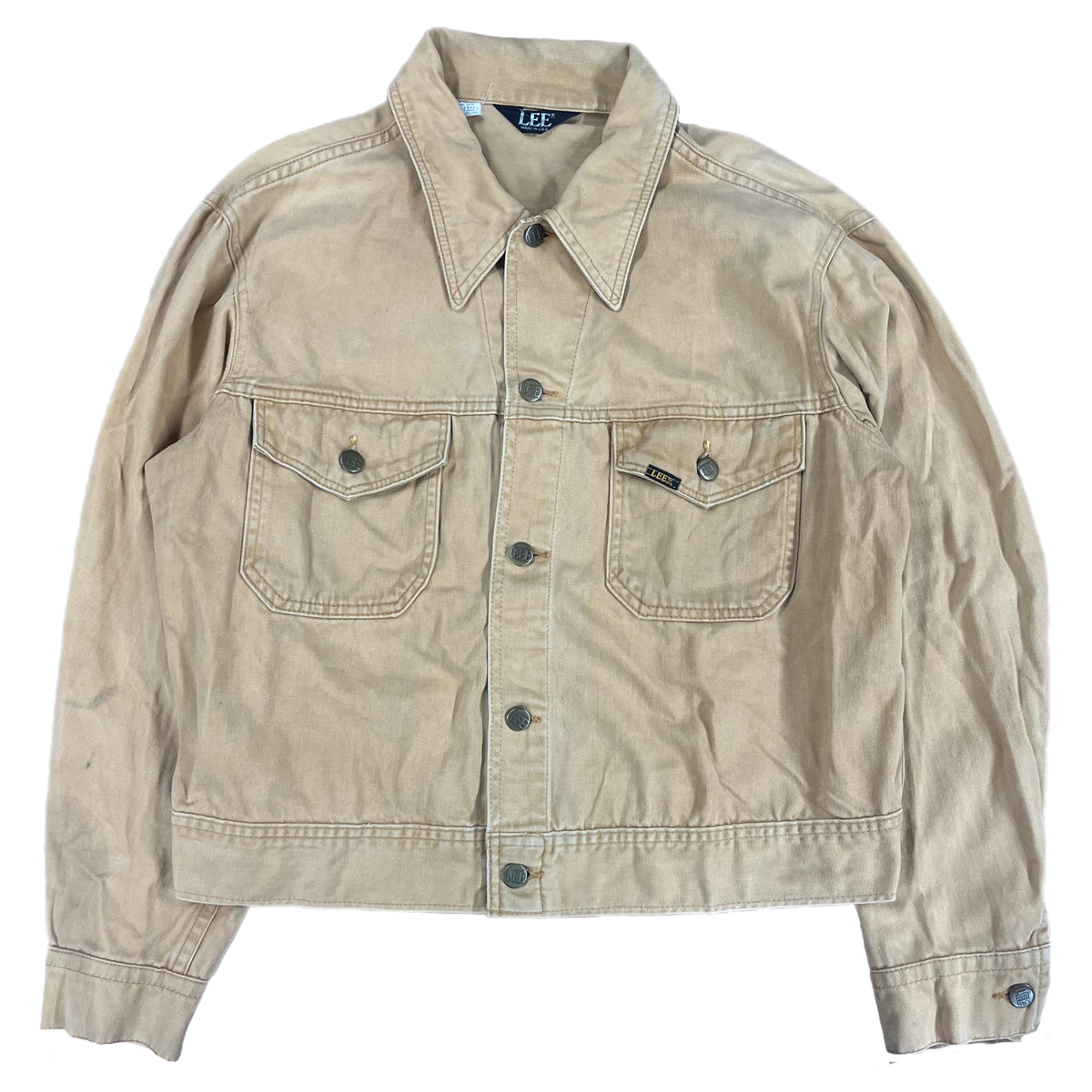 Vintage Lee &quot;Light Brown&quot; Trucker Jacket