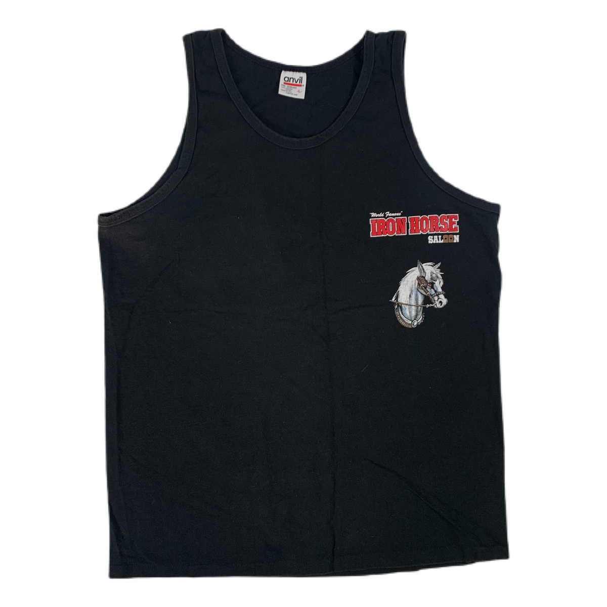 Vintage Iron Horse Saloon &quot;We Deliver The Party&quot; Tank Top