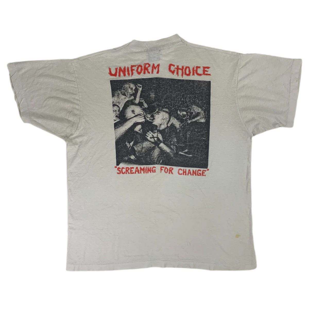 Vintage Uniform Choice &quot;Screaming For Change&quot; T-Shirt