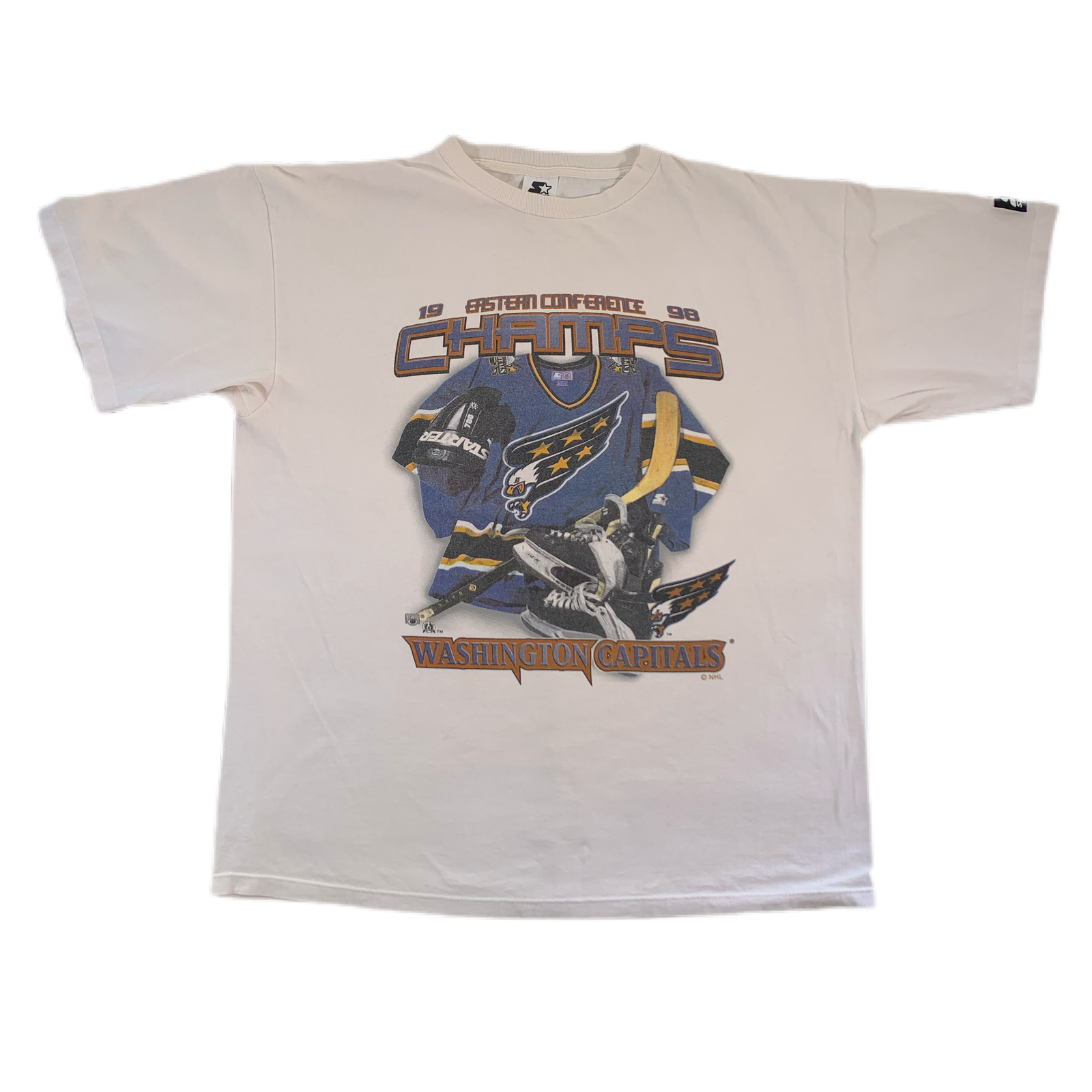 Vintage Washington Capitals "Starter” T-Shirt - jointcustodydc