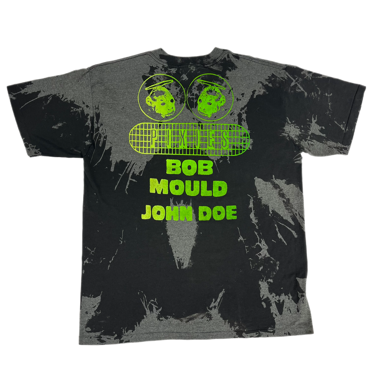 Vintage Pixies &quot;John Doe Bob Mould&quot; Fan Made Dyed T-Shirt