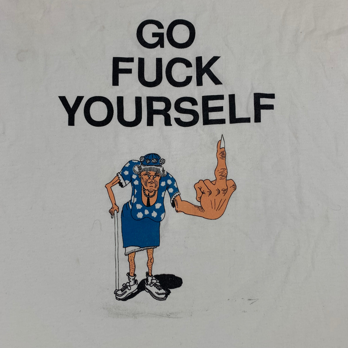 Vintage Go Fuck Yourself &quot;Grandma&quot; T-Shirt