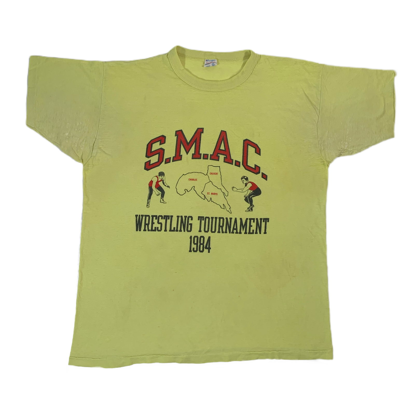 Vintage Champion SMAC “Wrestling Tournament” T-Shirt - jointcustodydc