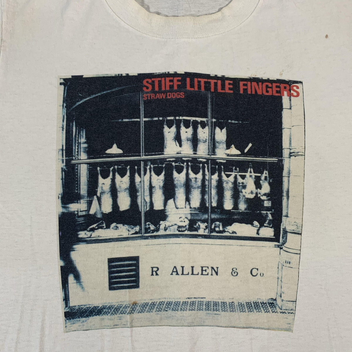 Vintage Stiff Little Fingers “Straw Dogs” T-Shirt - jointcustodydc