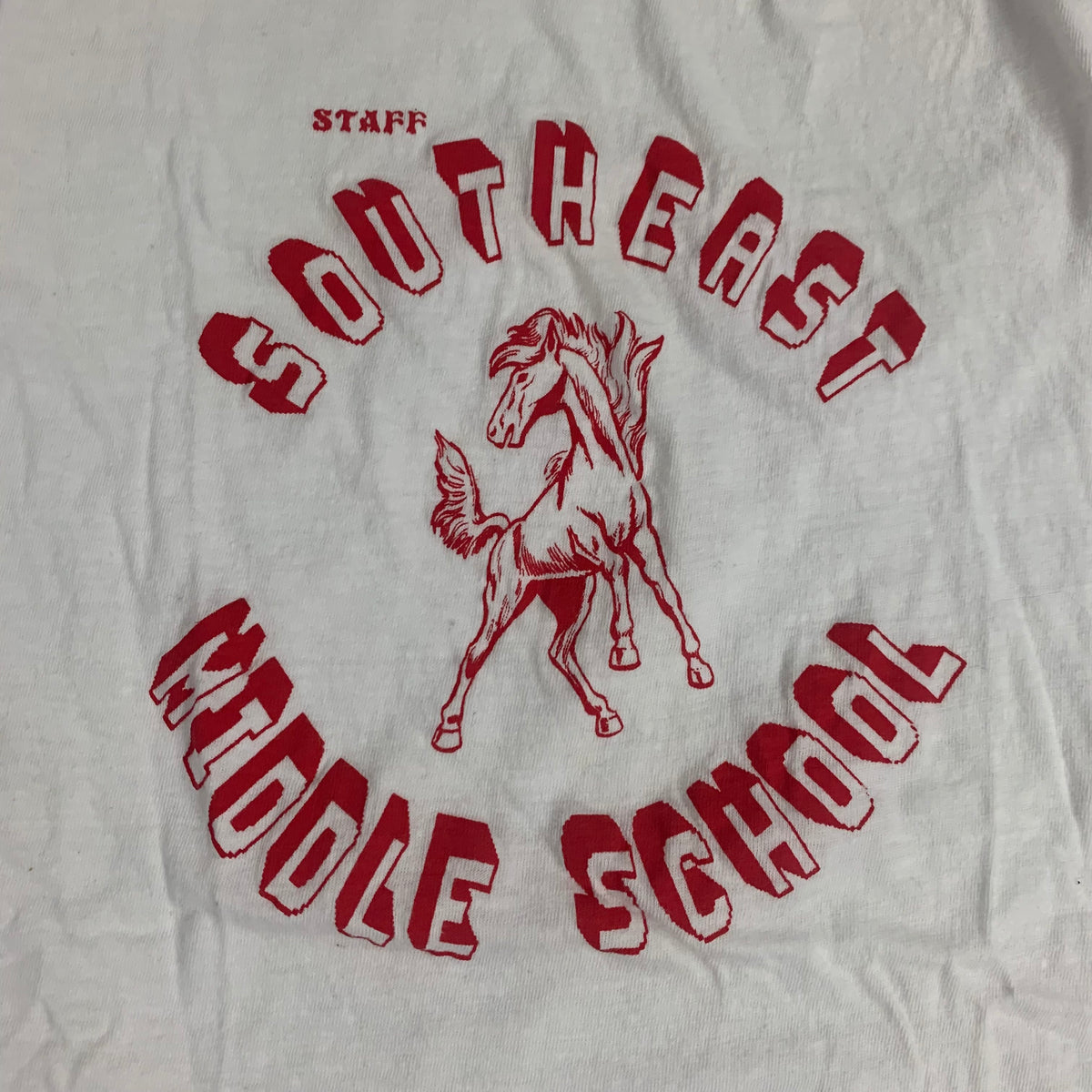 Vintage Southeast Middle School &quot;Staff&quot; T-Shirt