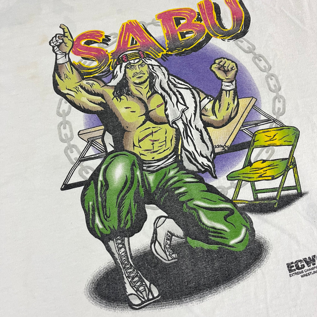 Vintage Sabu ECW &quot;Homicidal&quot; T-Shirt