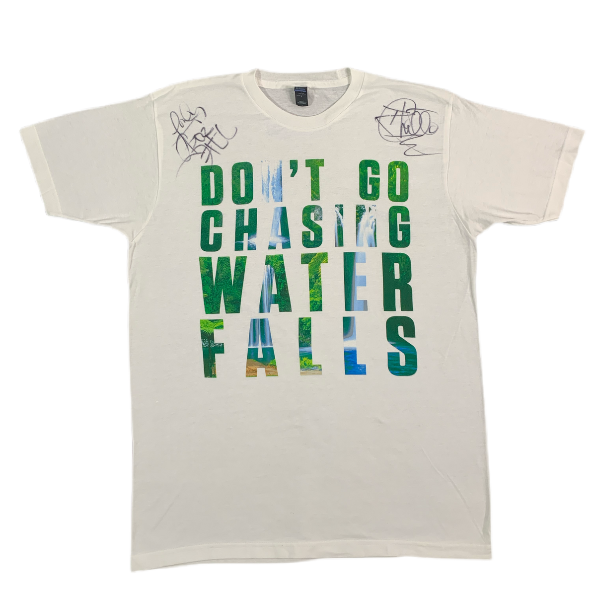 TLC &quot;Don&#39;t Go Chasing Waterfalls&quot; Autographed T-Shirt - jointcustodydc