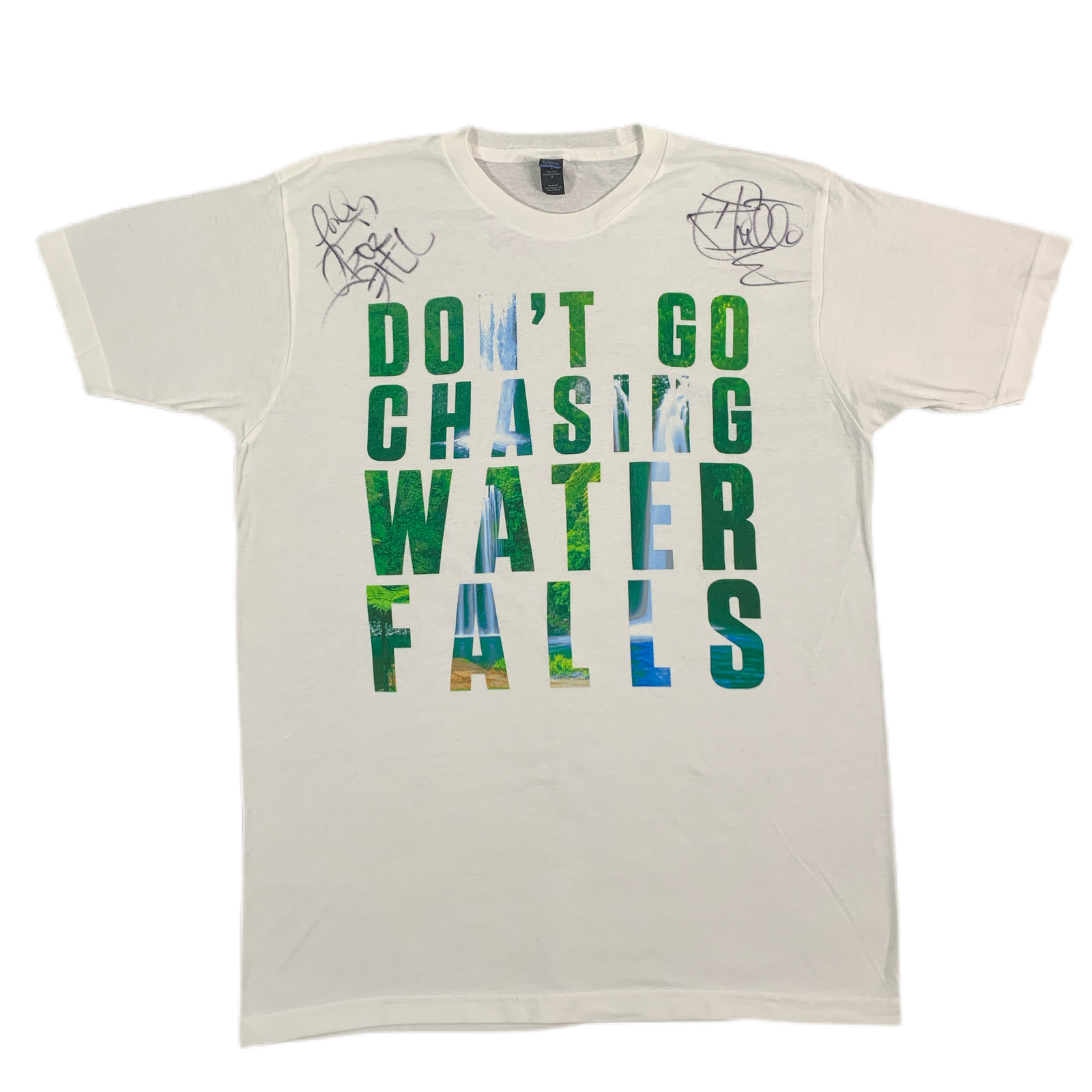 TLC "Don't Go Chasing Waterfalls" Autographed T-Shirt - jointcustodydc