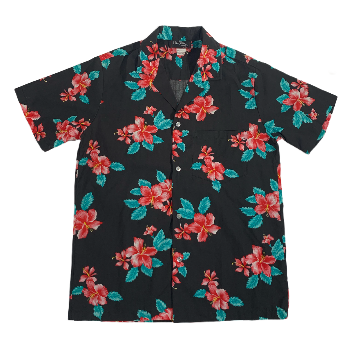Vintage Casual Wear “Open Collar” Hawaiian Shirt - jointcustodydc