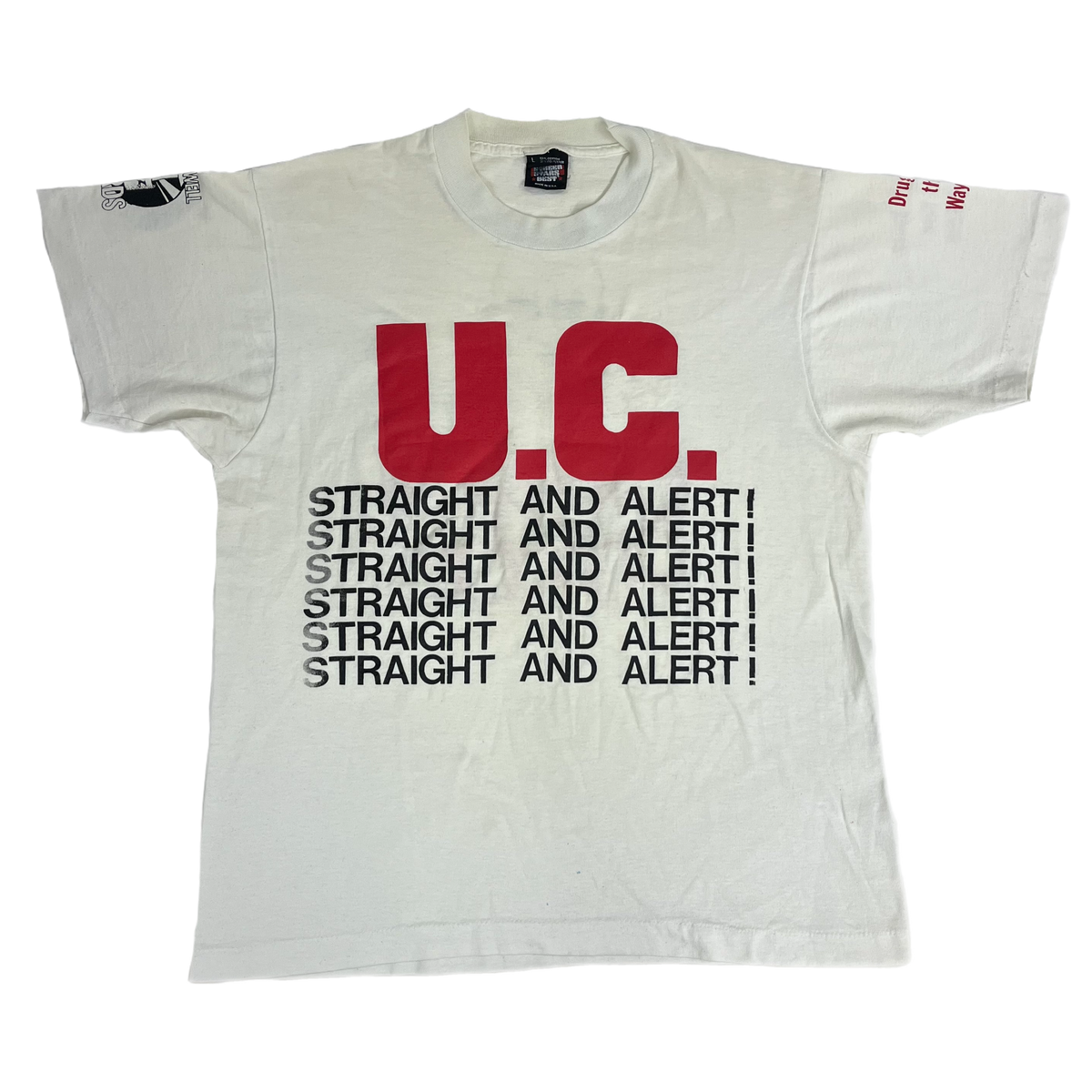 Vintage Uniform Choice &quot;Straight And Alert!&quot; Four-Sided Wishingwell T-Shirt