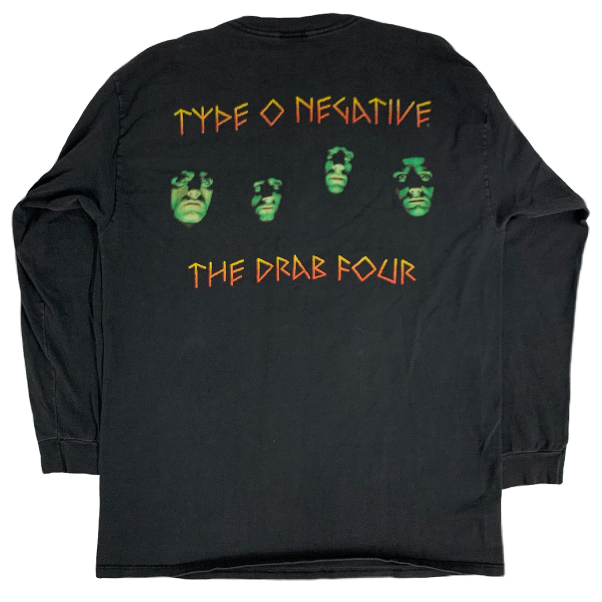 Vintage Type O Negative &quot;October Rust&quot; The Drab Four Longsleeve Shirt