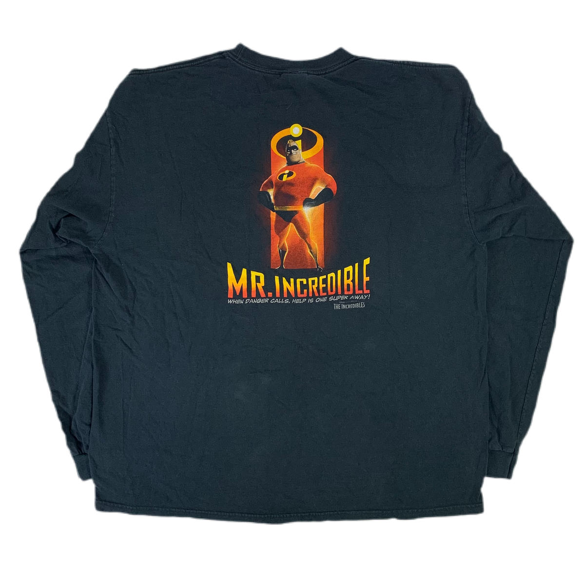 Vintage The Incredibles &quot;Disney Pixar&quot; Mr. Incredible Long Sleeve Shirt