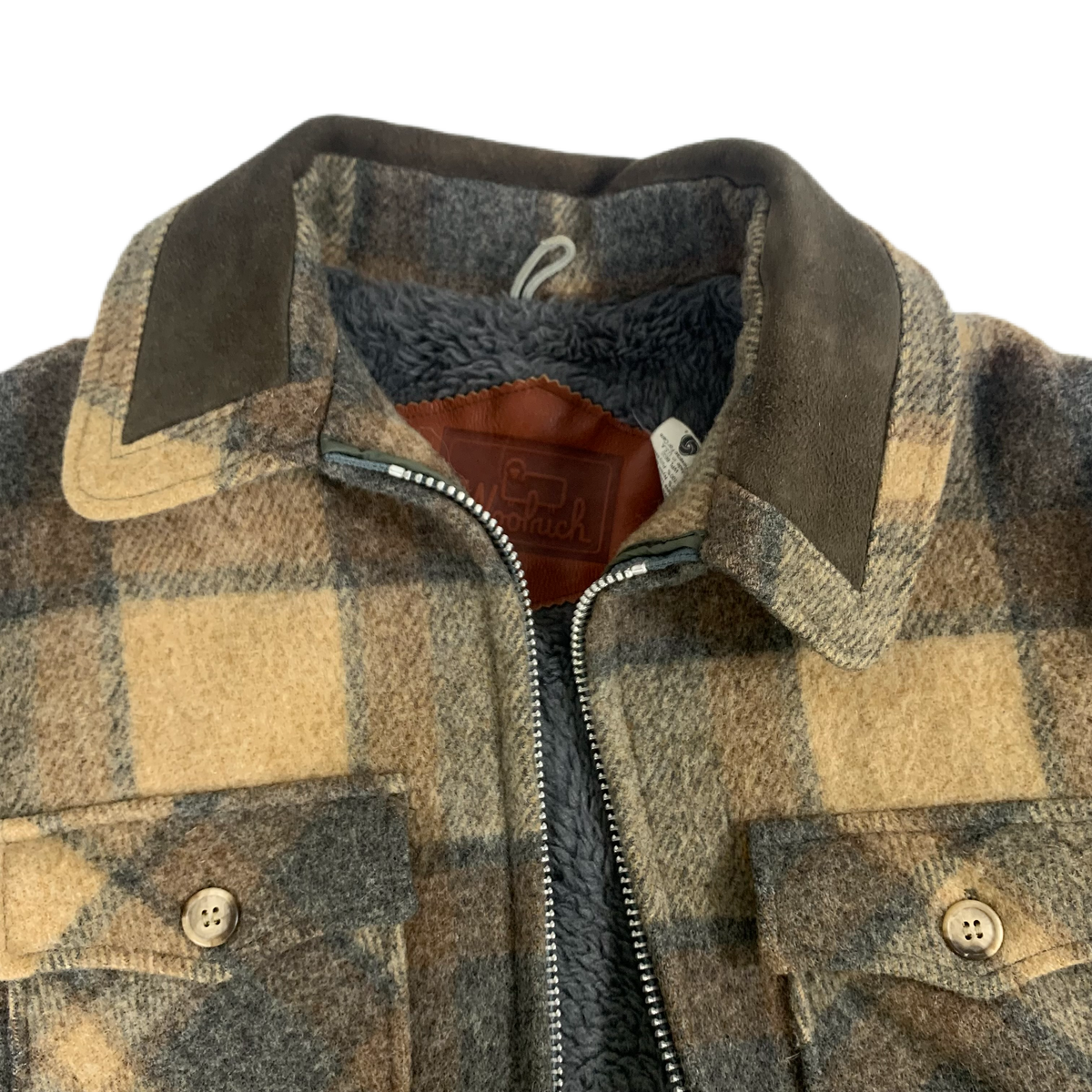 Vintage Woolrich &quot;Pile-Lined&quot; Heavy Wool Hunting Jacket