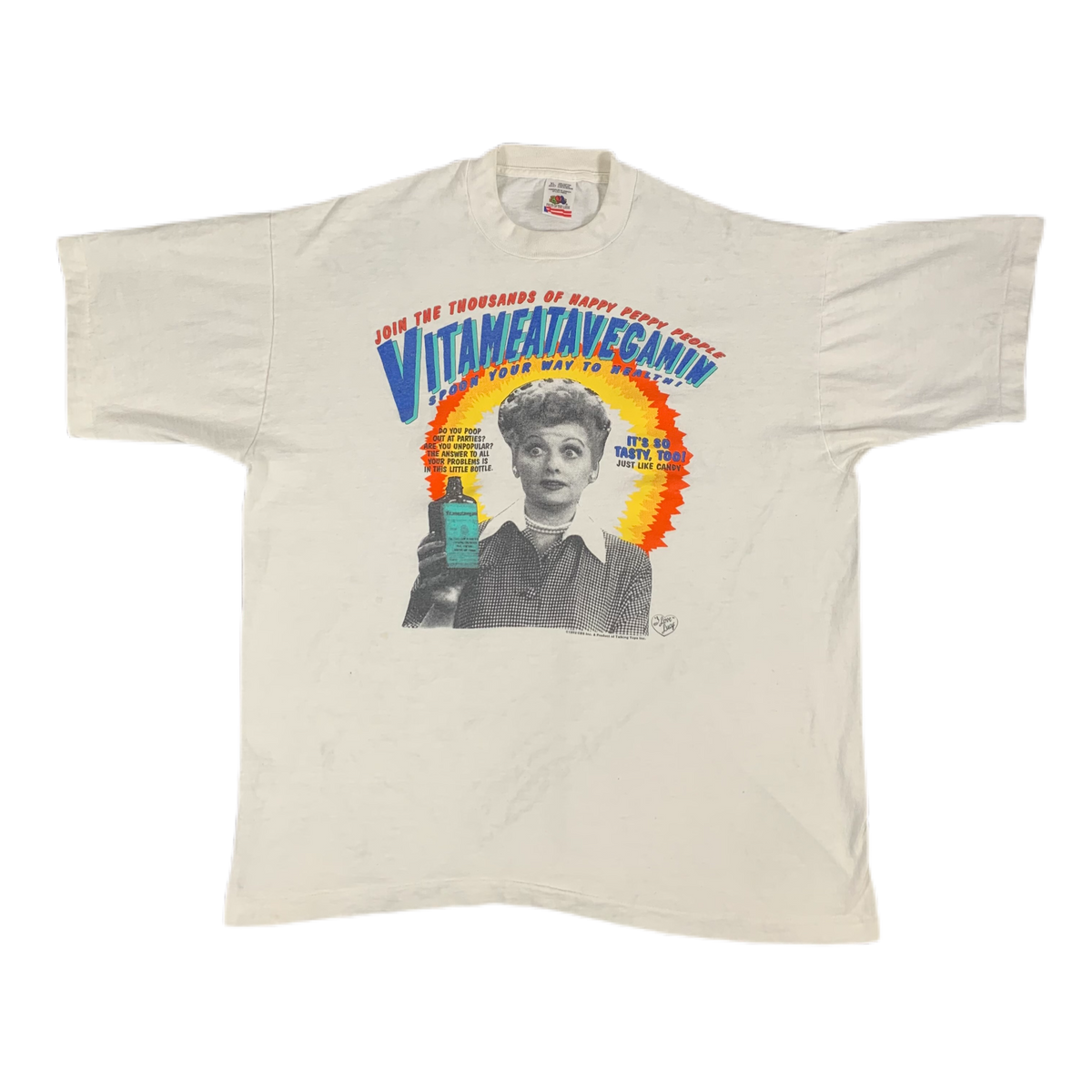 Vintage I Love Lucy &quot;Vitameatavegamin&quot; T-Shirt