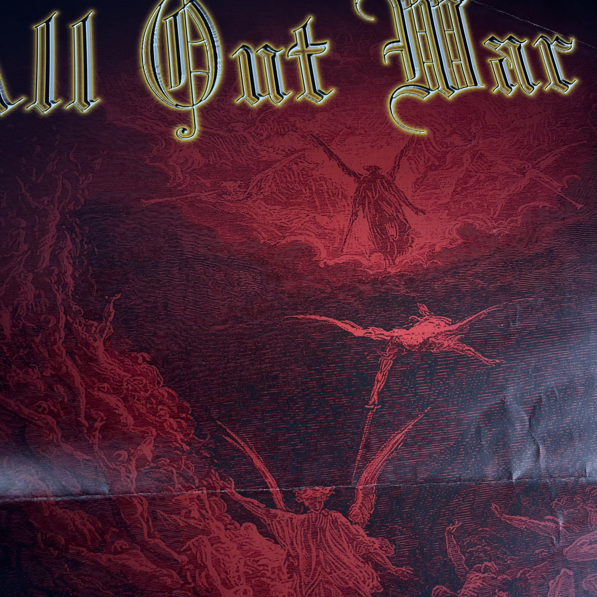 Vintage All Out War &quot;Truth In The Age Of Lies&quot; Gain Ground Promotional Poster