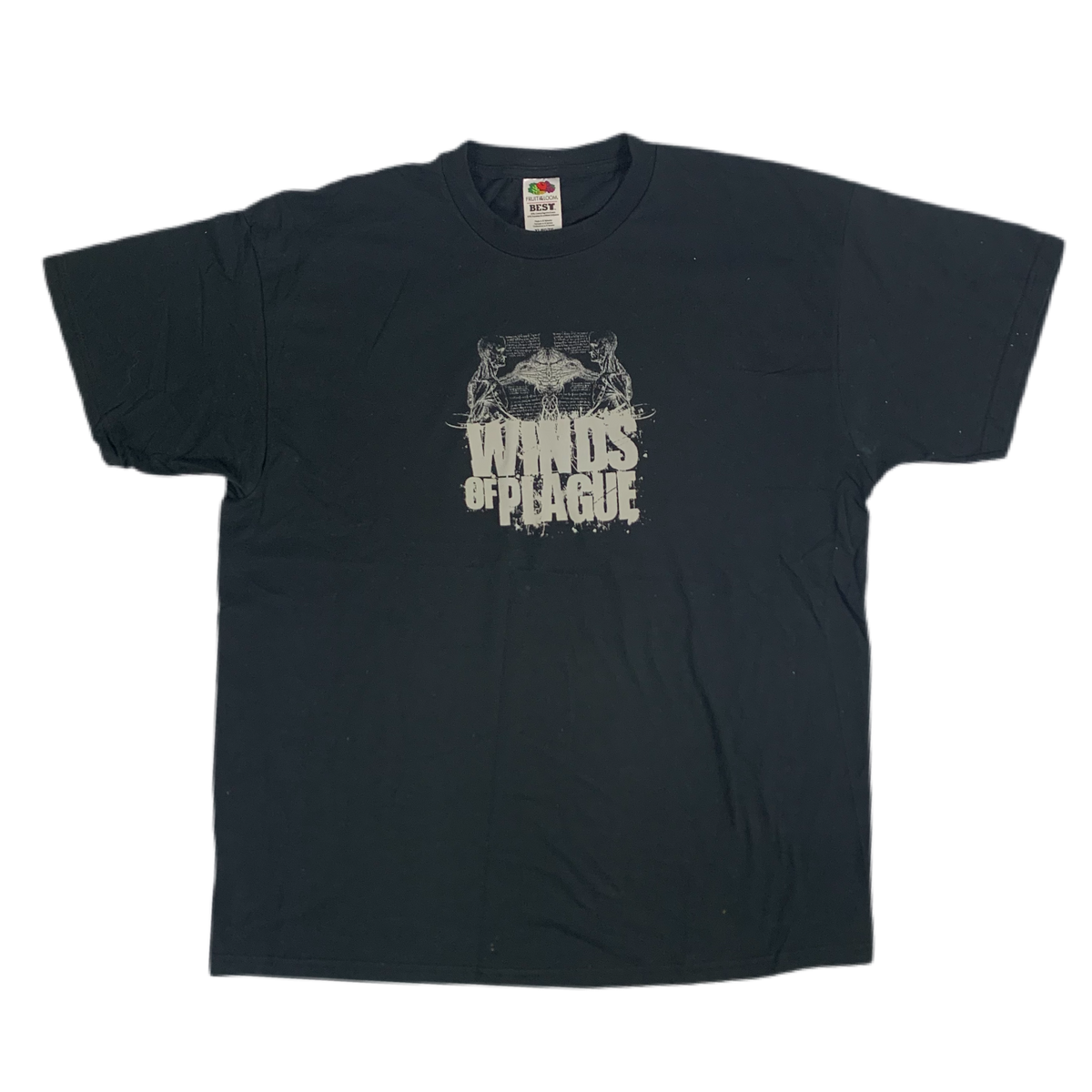 Vintage Winds Of Plague &quot;A Cold Day In Hell&quot; T-Shirt