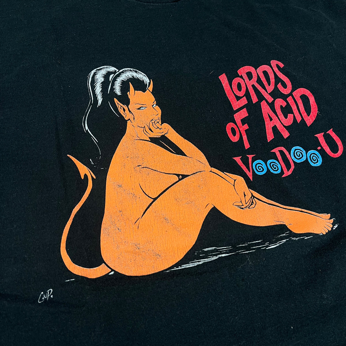 Vintage Lords Of Acid &quot;Voodoo-U&quot; Sextasy Ball Tour T-Shirt
