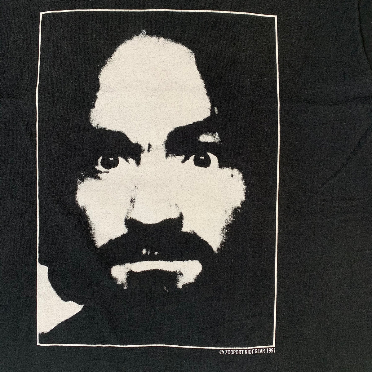 Vintage Charles Manson &quot;Charlie Don&#39;t Surf&quot; T-Shirt