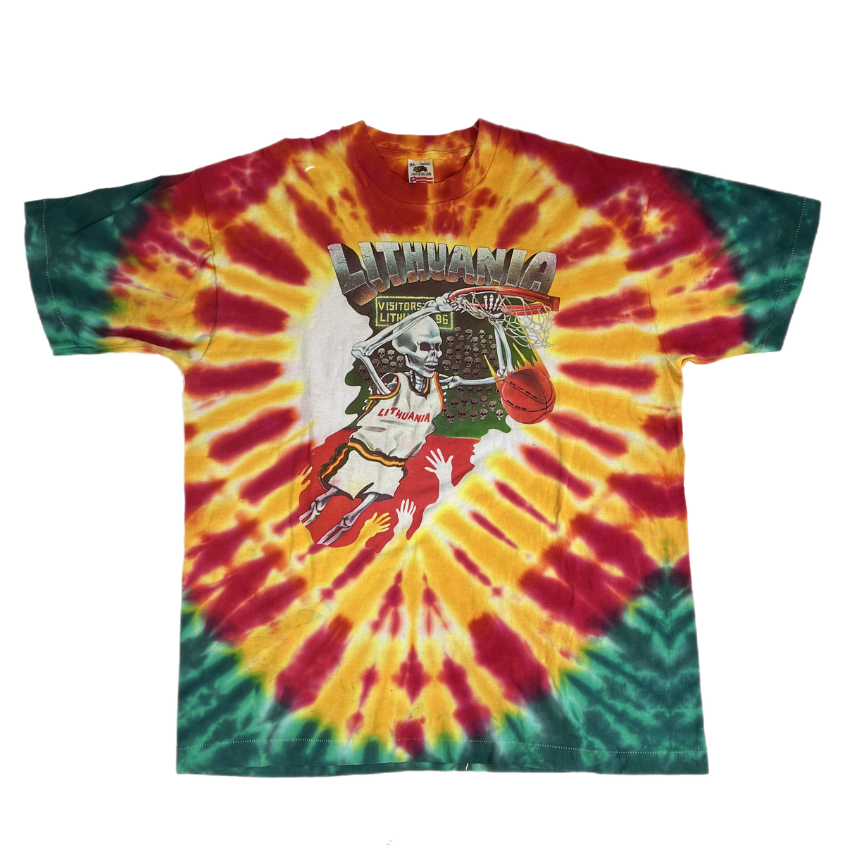 Vintage Grateful Dead &quot;Lithuania&quot; Greg Speirs T-Shirt
