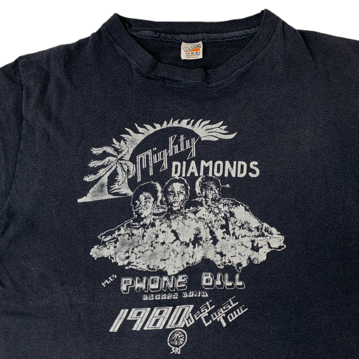 Vintage Mighty Diamonds Phone Bill “West Coast” T-Shirt