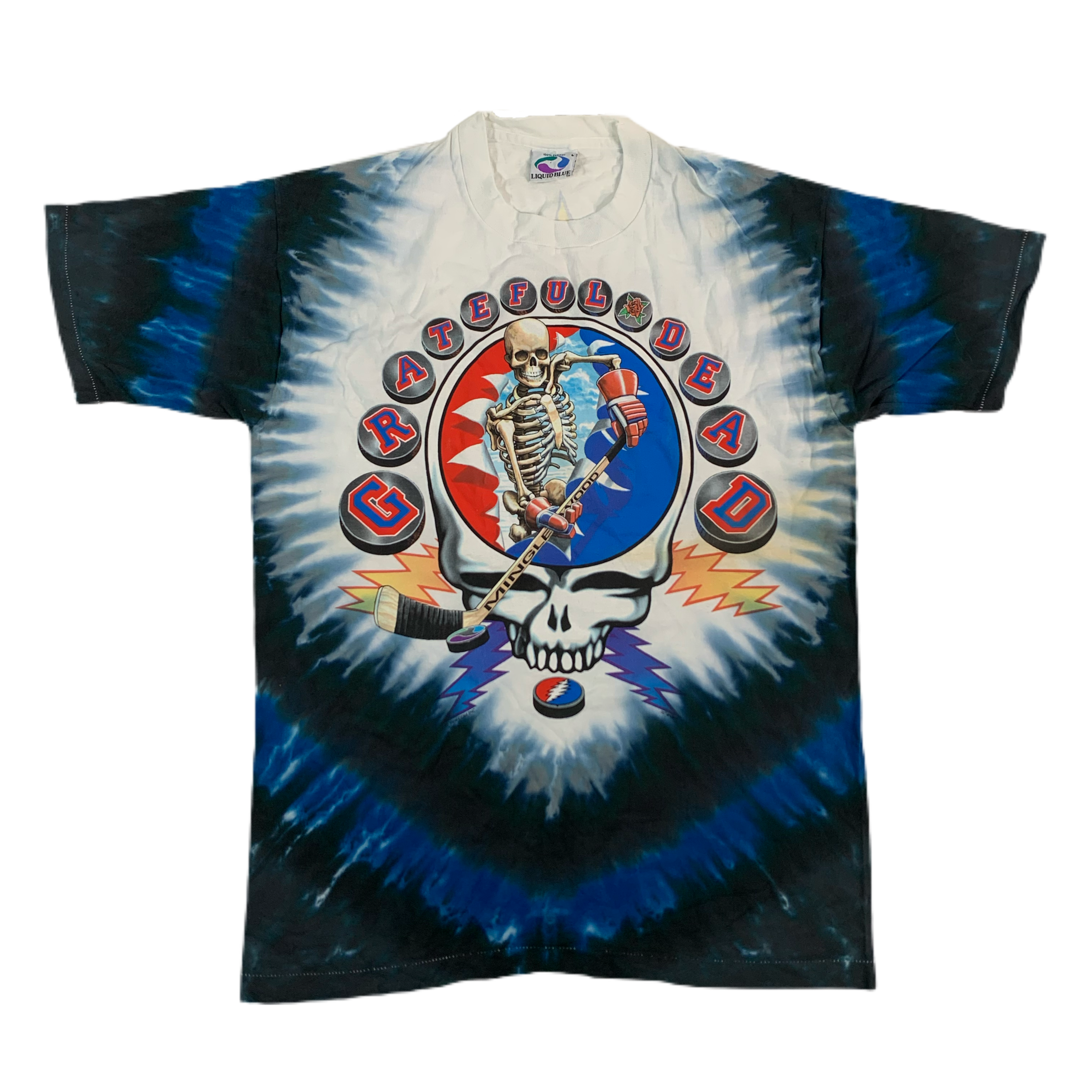 【HOCKEY】 FIREWORK TEE BLUE Vintage Grateful Dead Hockey 