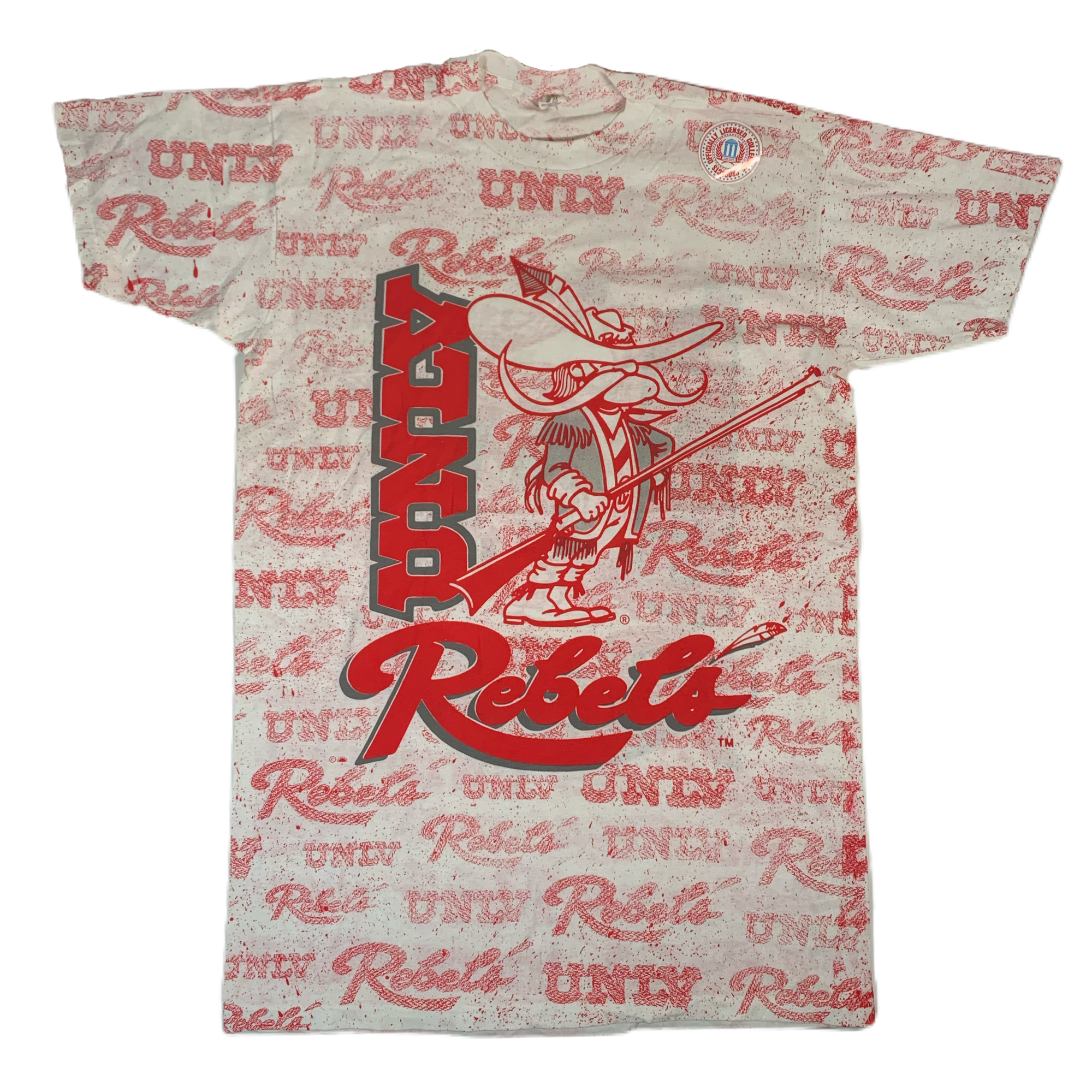 Vintage UNLV “Rebels” All Over Print T-Shirt - jointcustodydc