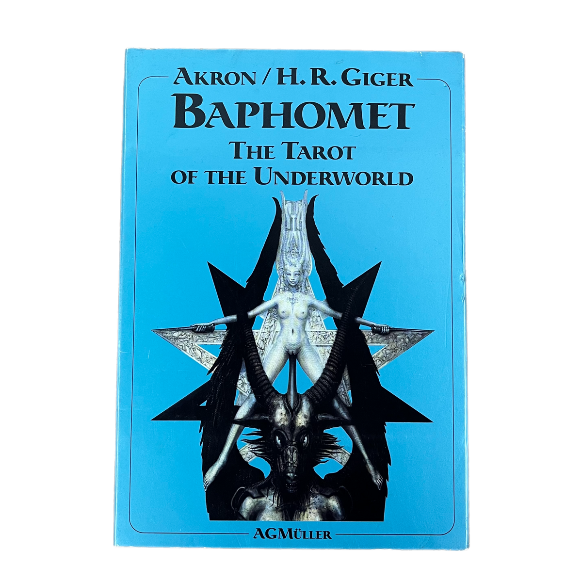 Vintage H.R. Giger / Akron &quot;Baphomet&quot; The Tarot Of The Underworld