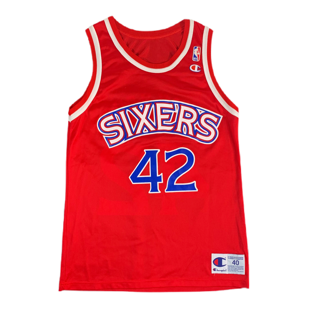 Jerry Stackhouse Signed Sixers Champion NBA Warm Up Jersey (JSA