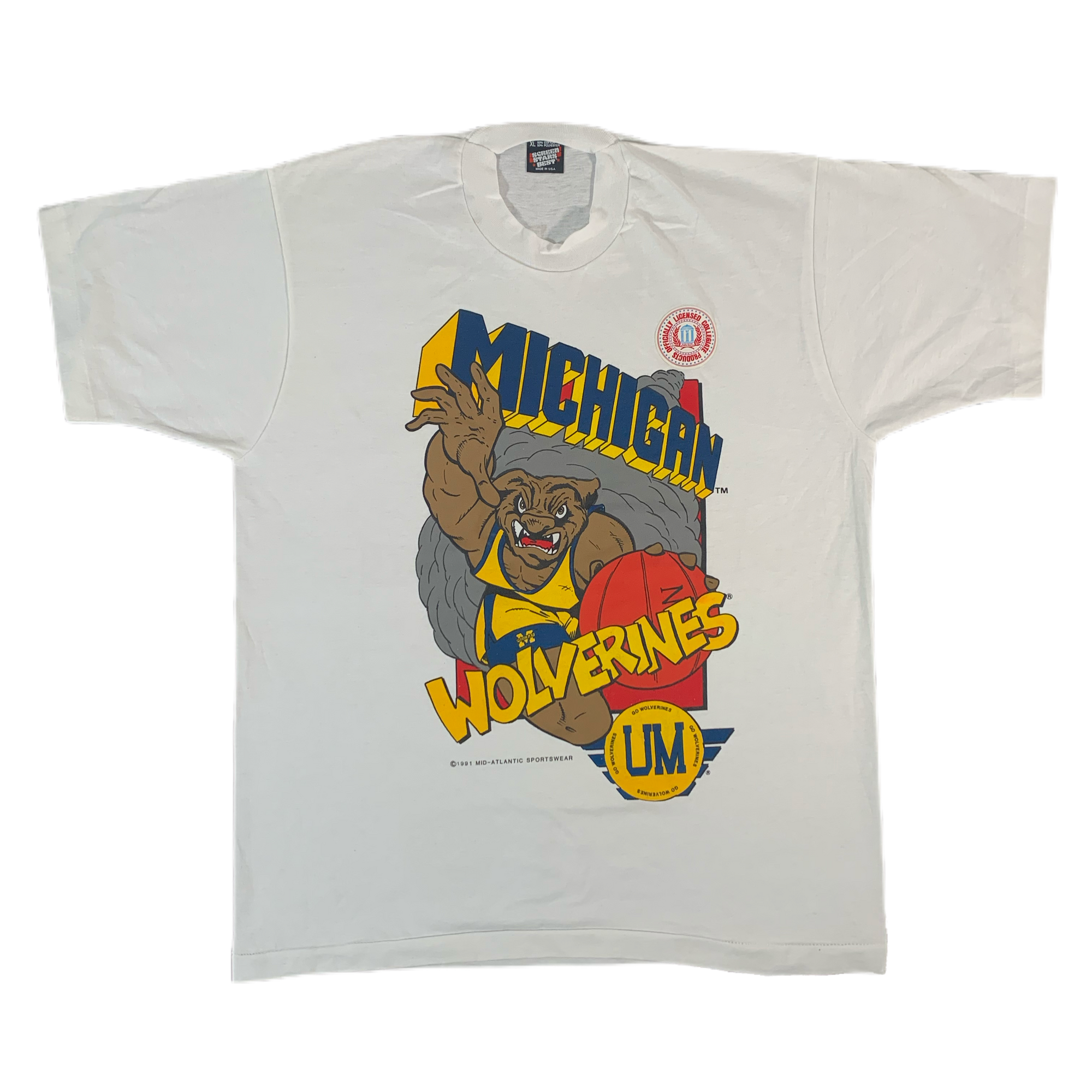 Vintage Michigan "Wolverines" T-Shirt - jointcustodydc