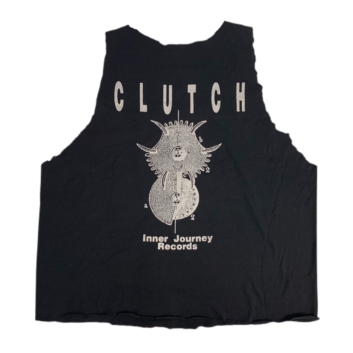 Vintage Clutch &quot;Pitchfork&quot; Inner Journey Records Cut Shirt