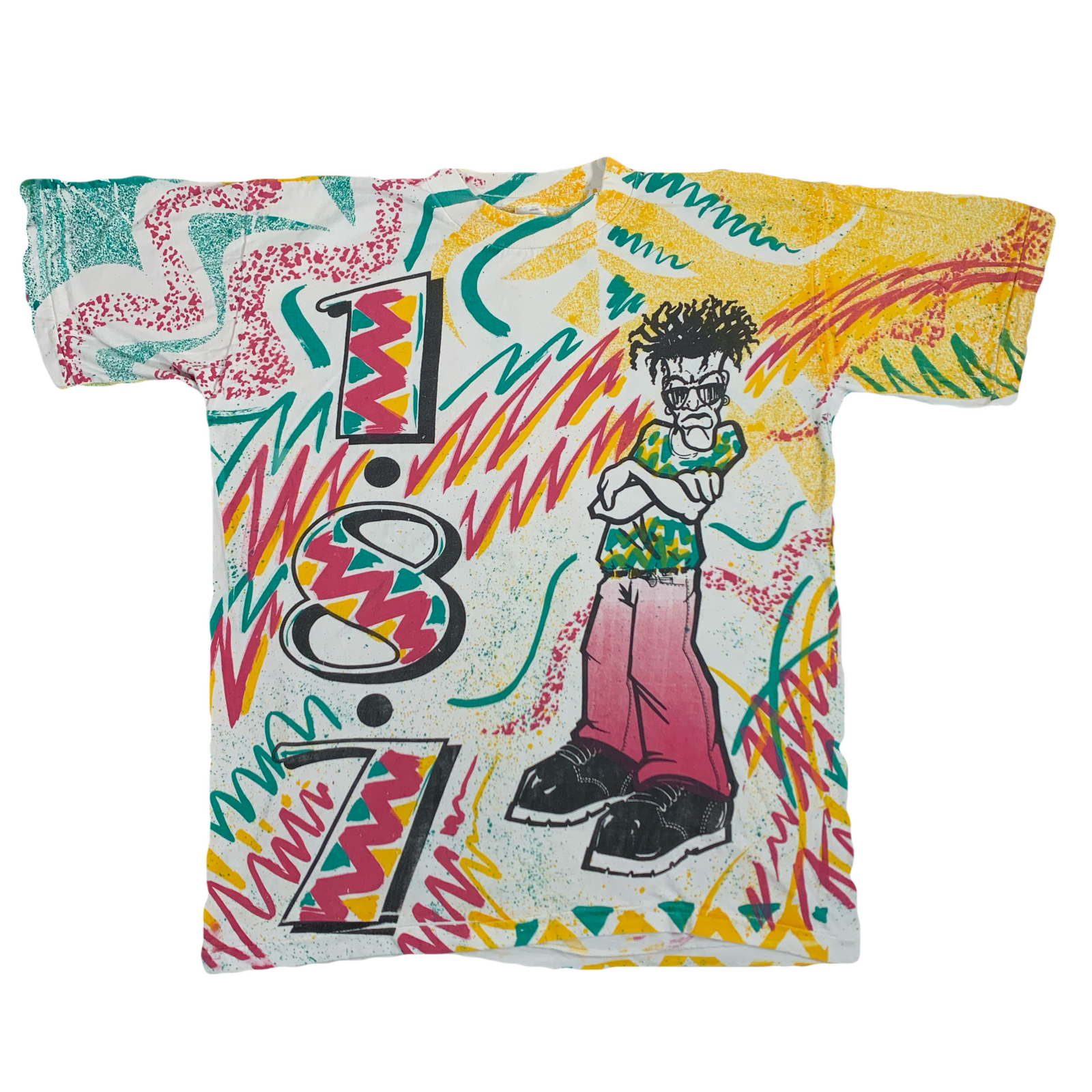 Vintage original 187 all over print shirt