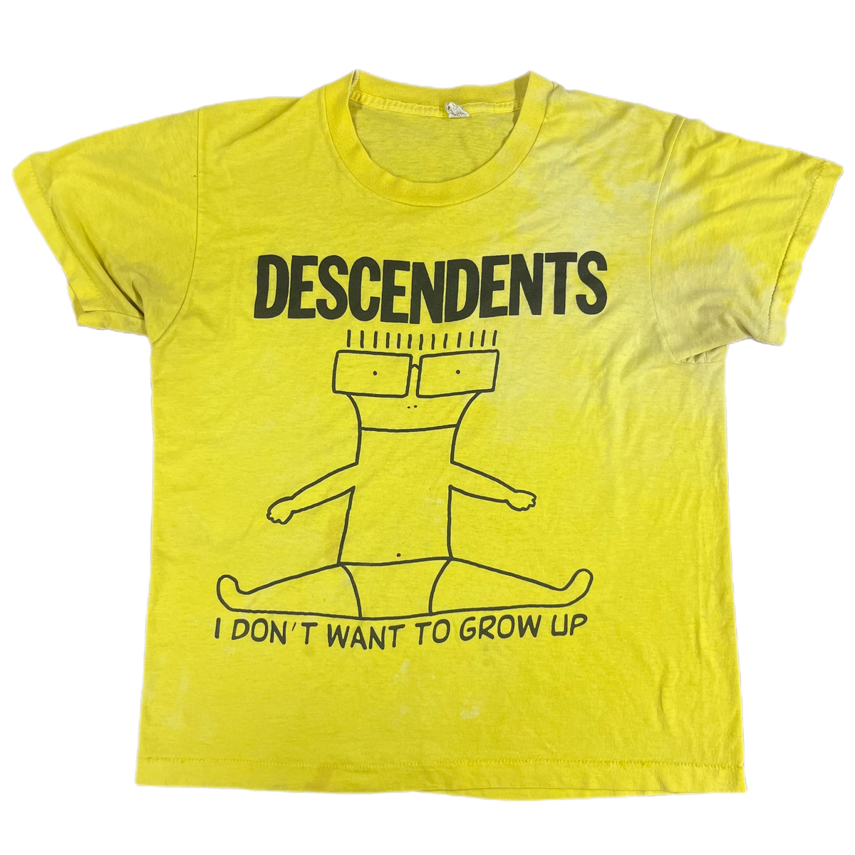 Vintage Descendents &quot;I Don&#39;t Want To Grow Up&quot; New Alliance Records T-Shirt