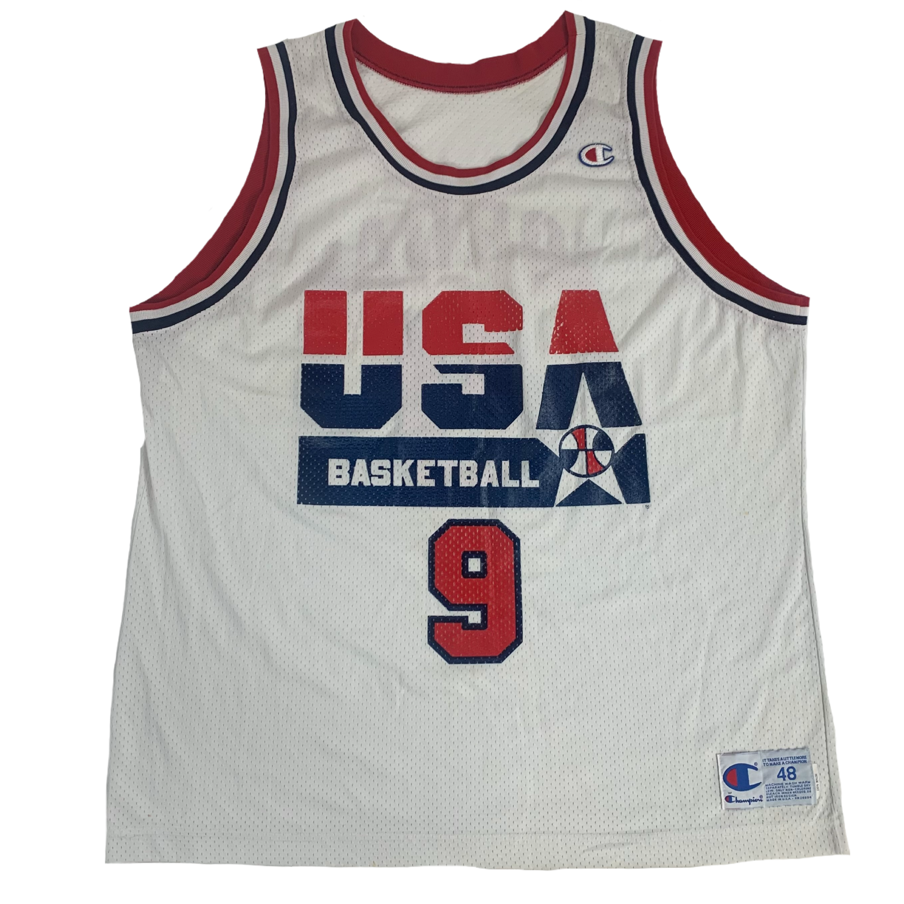 Vintage 1990's Michael Jordan Champion USA Basketball