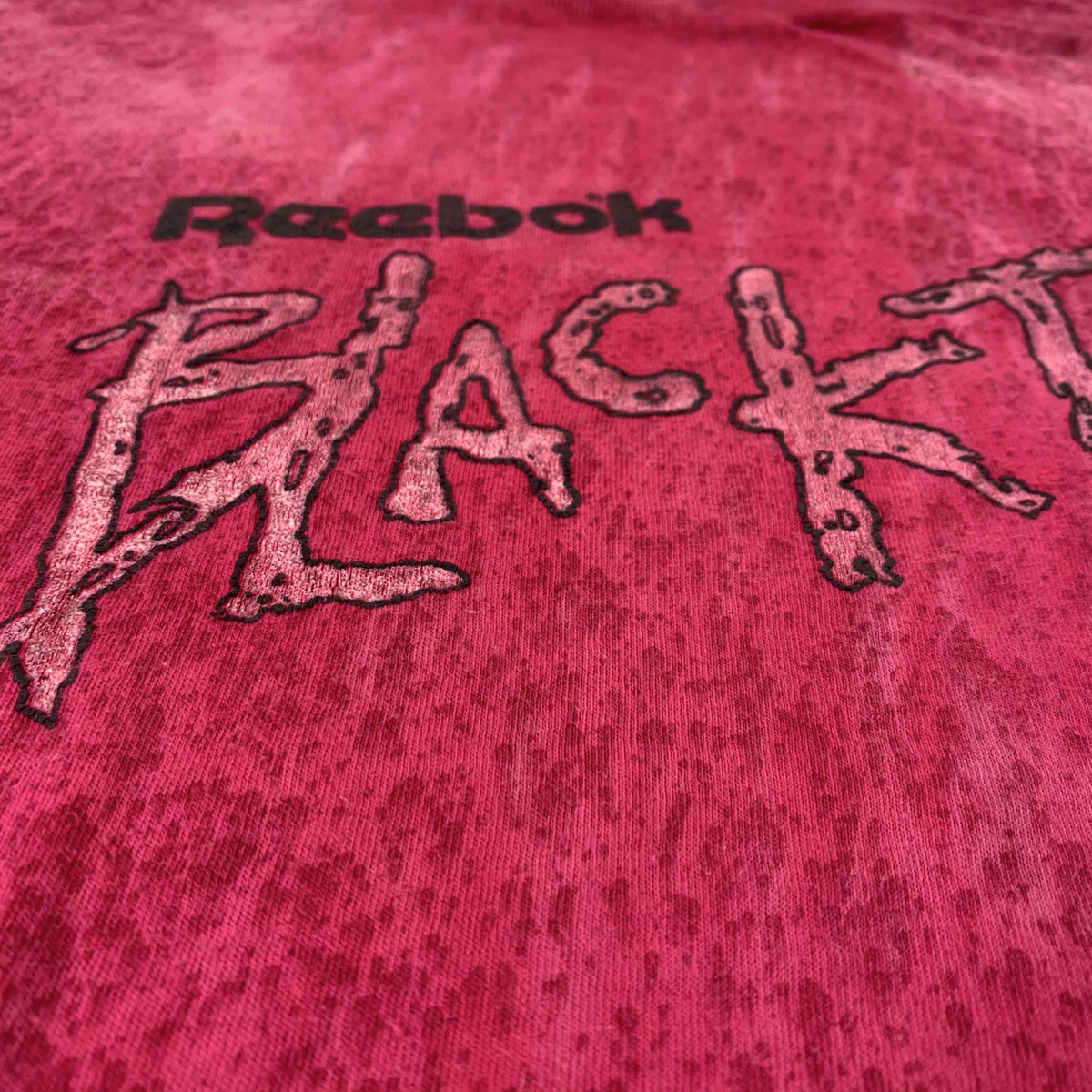 Vintage Original Reebok Blacktop T-shirt detail
