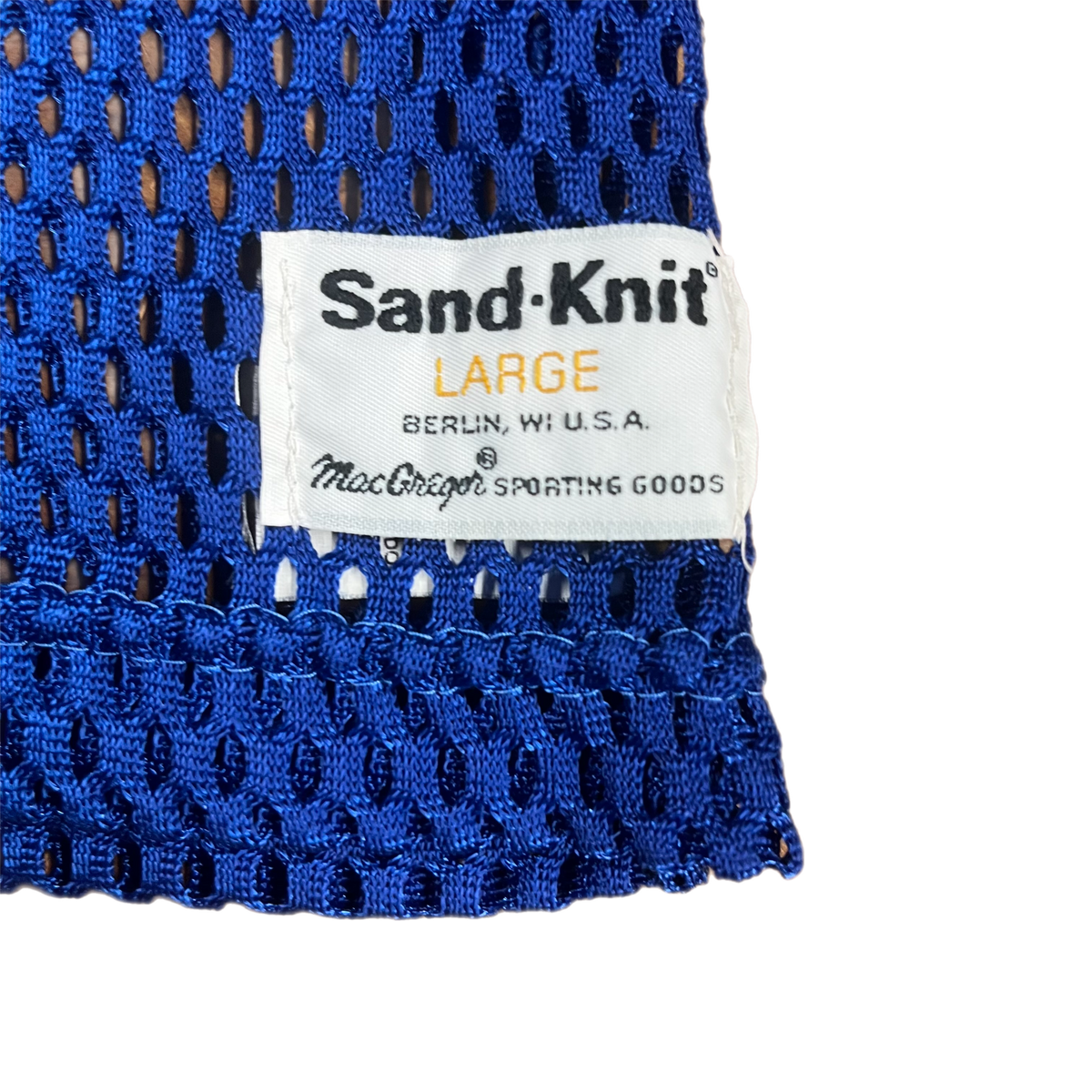 Vintage Seattle Seahawks &quot;Steve Largent&quot; #80 Sand-Knit MacGregor Jersey