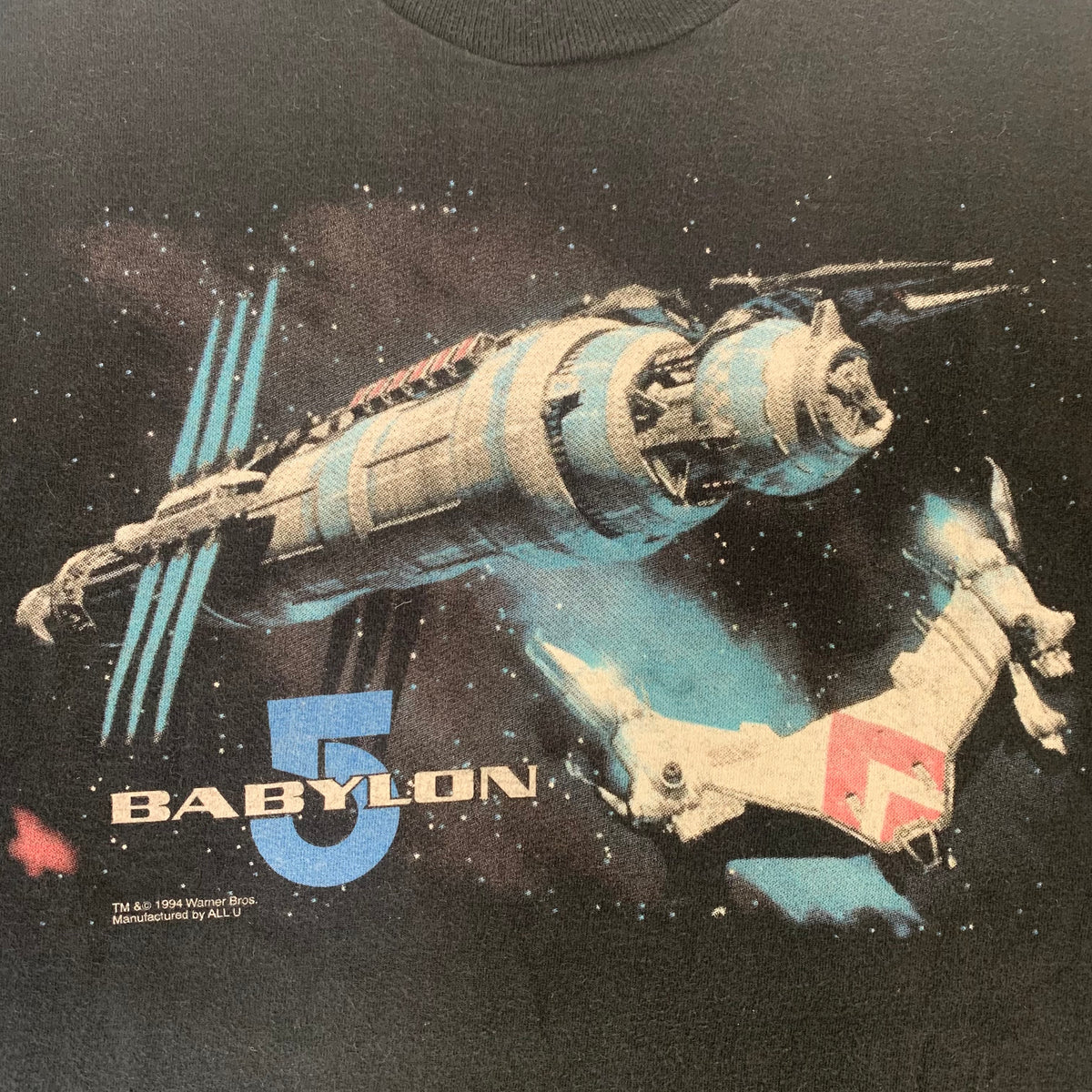 Vintage Babylon 5 &quot;Warner Bros&quot; T-Shirt