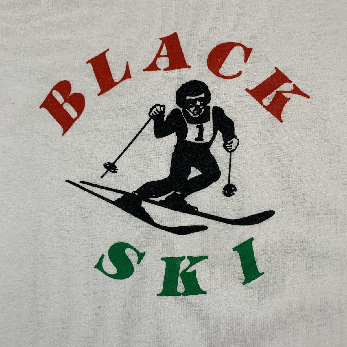 Vintage Black Ski “Tricolor” T-Shirt - jointcustodydc
