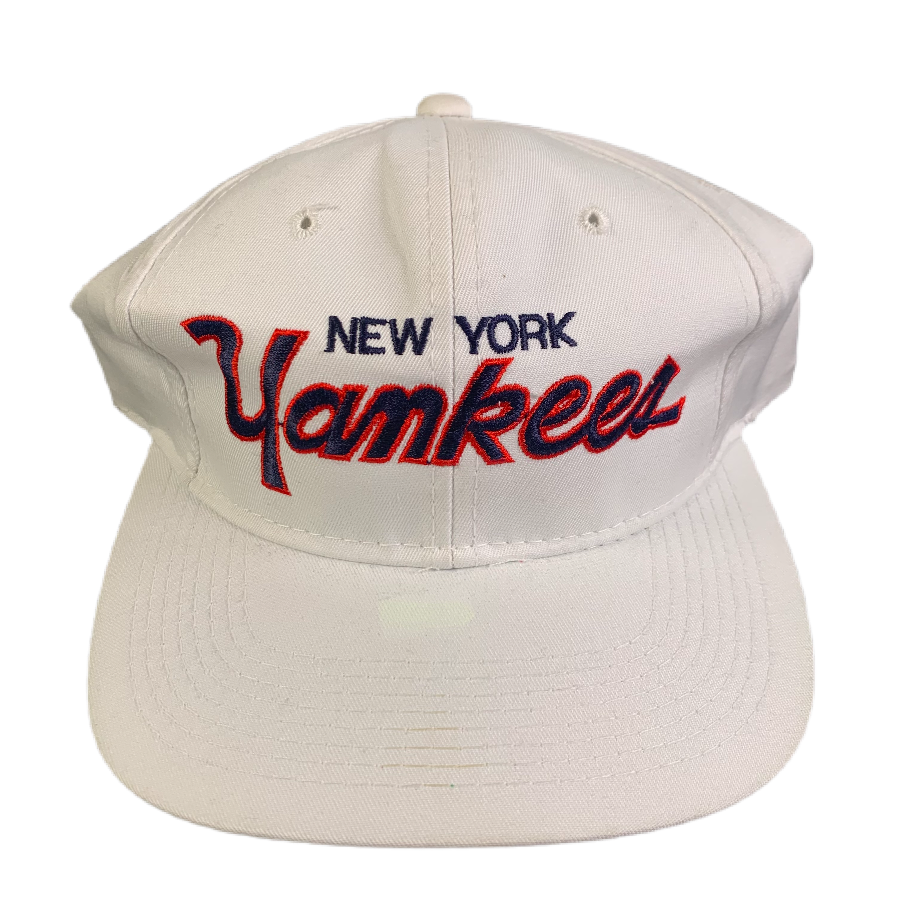 White Fitted Hat - Yankee Hat Png,Yankees Hat Png - free transparent png  images 
