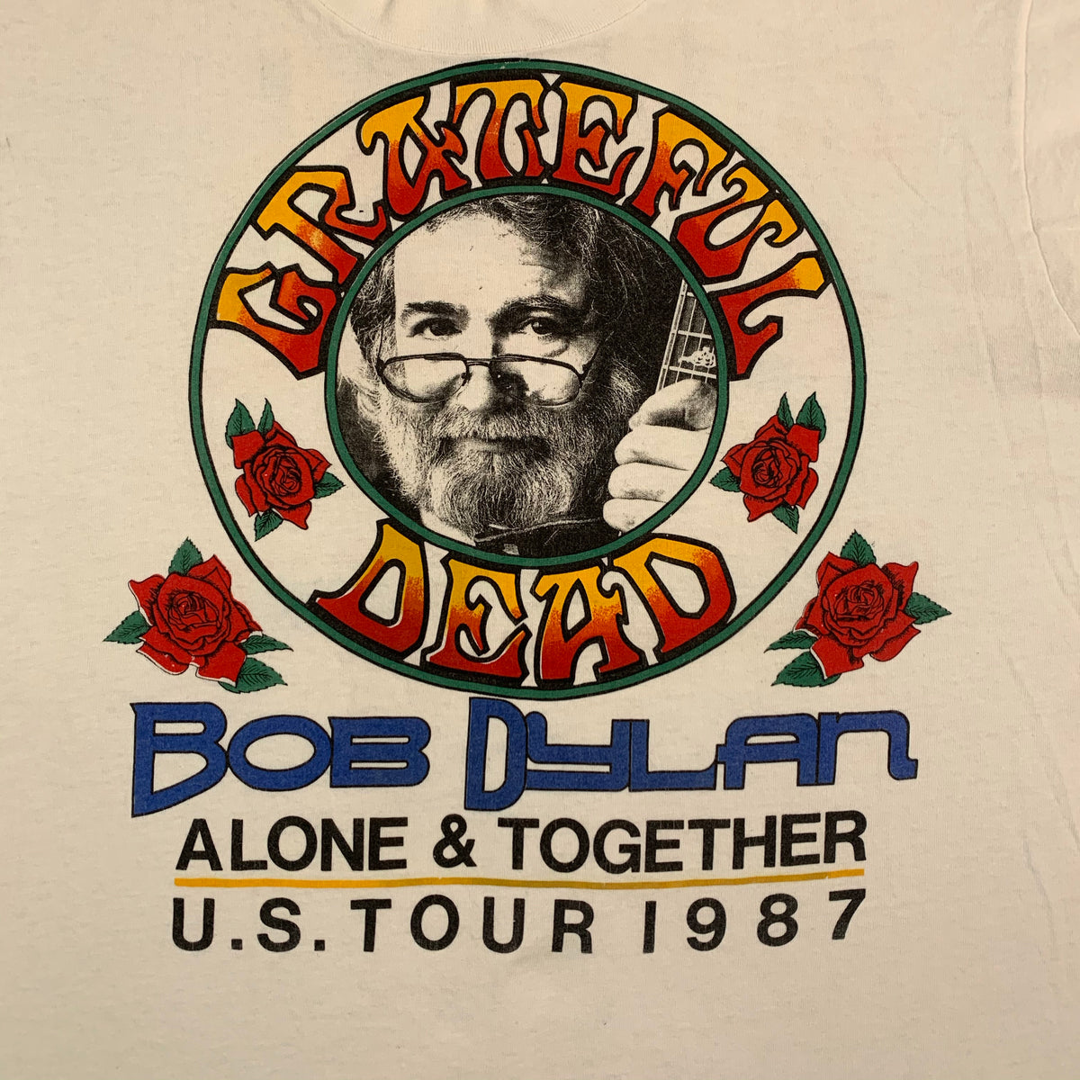 Vintage Grateful Dead Bob Dylan &quot;Alone &amp; Together&quot; T-Shirt