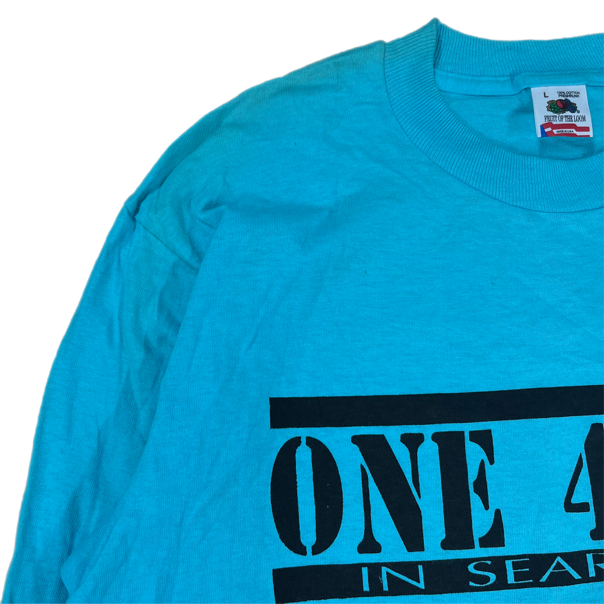 Vintage One 4 One &quot;In Search Of&quot; Long Sleeve Shirt