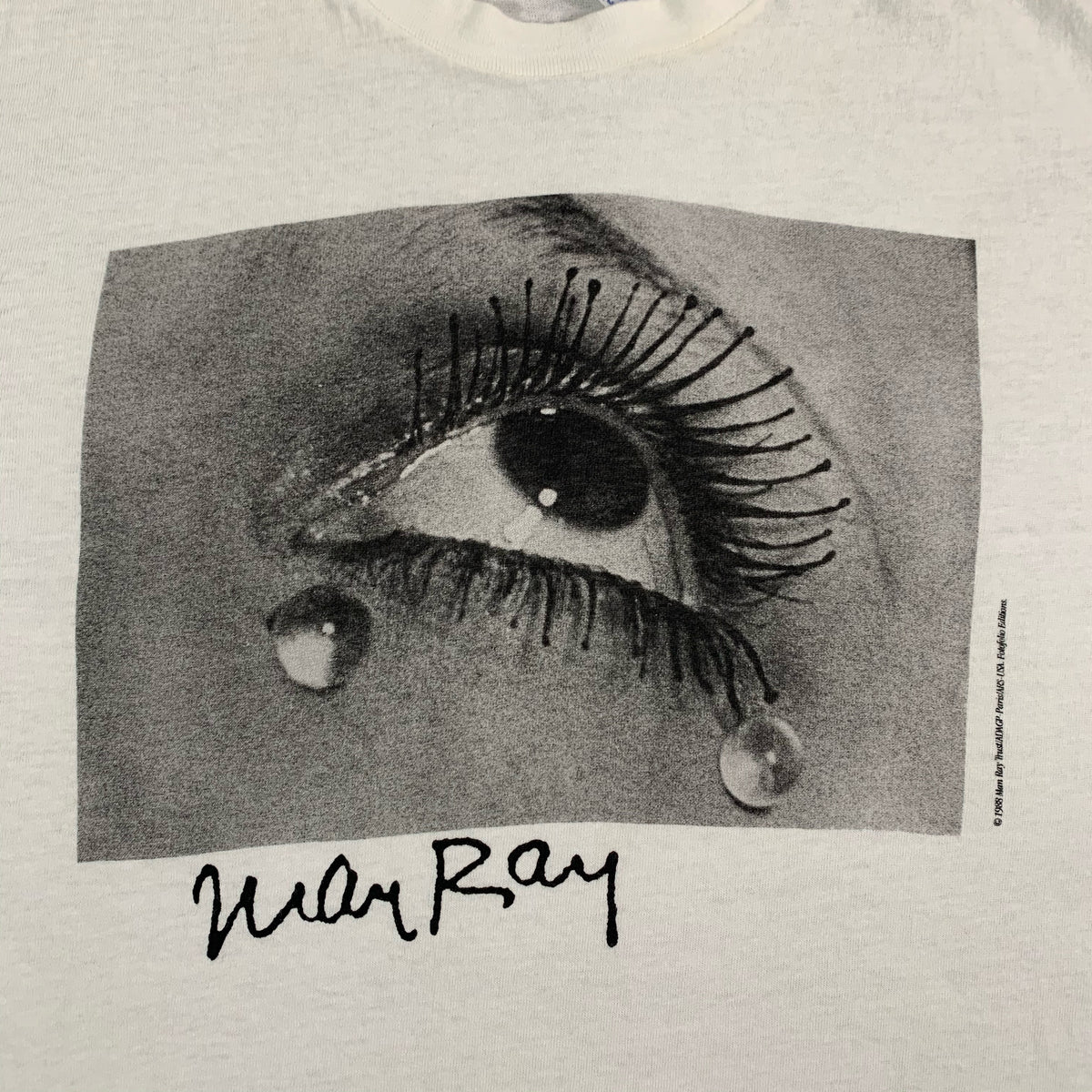 Vintage Man Ray &quot;Glass Tears&quot; T-Shirt
