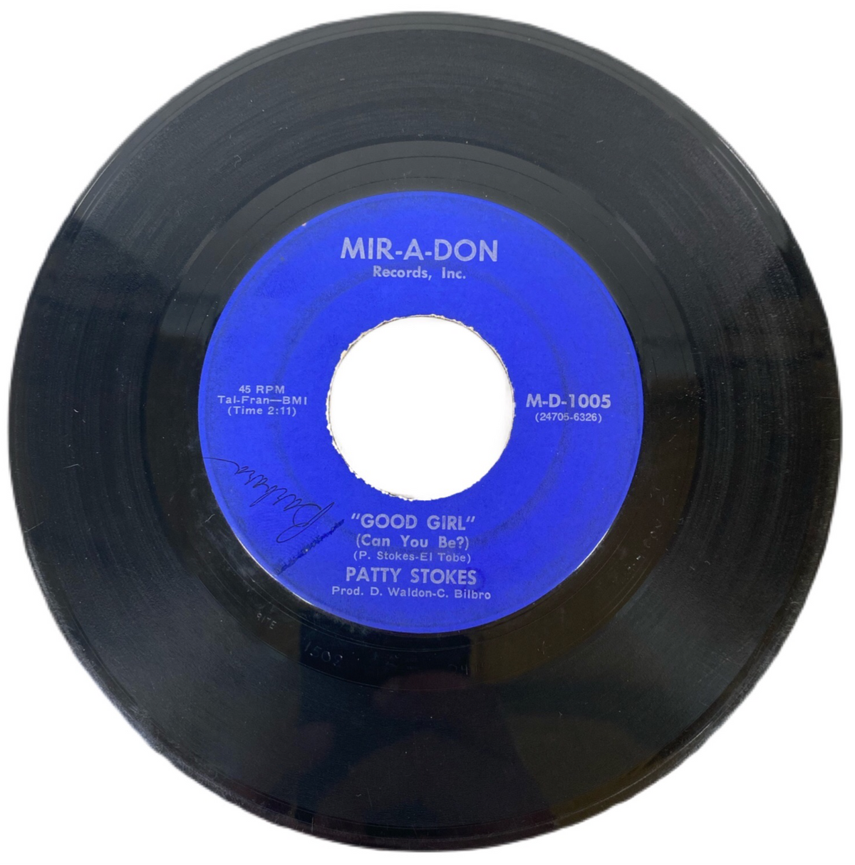 Patty Stokes “Good Girl (Can You be?)” 45