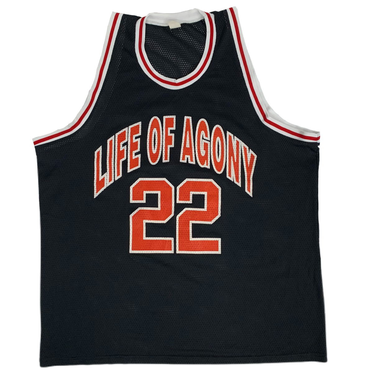 Vintage Life Of Agony &quot;22&quot; Basketball Jersey