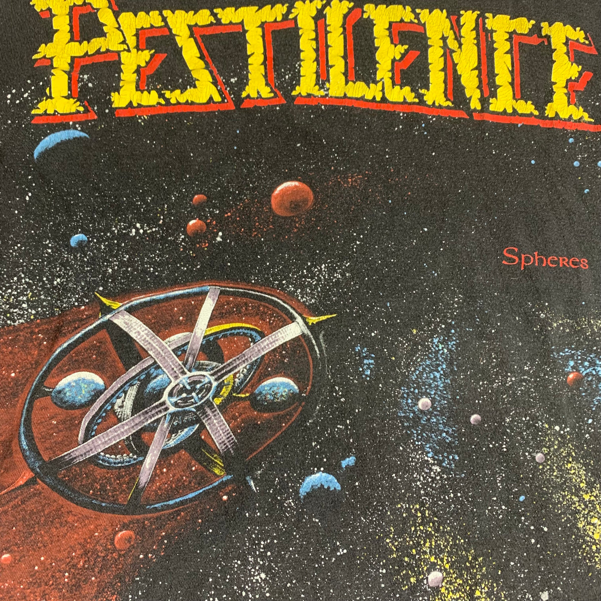 Vintage Pestilence &quot;Spheres&quot; Long Sleeve Shirt