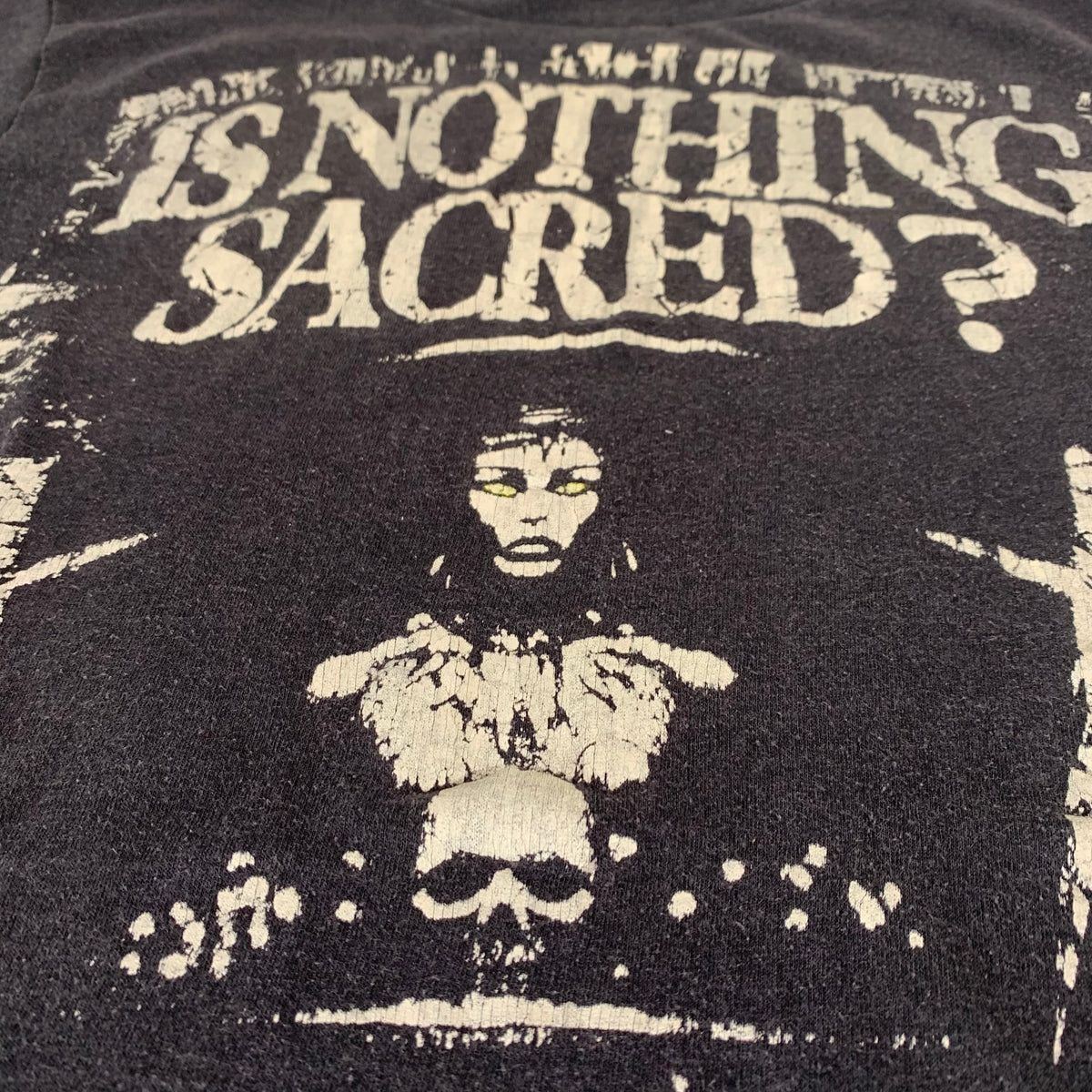 Vintage Lords Of The New Church &quot;Is Nothing Sacred?&quot; T-Shirt