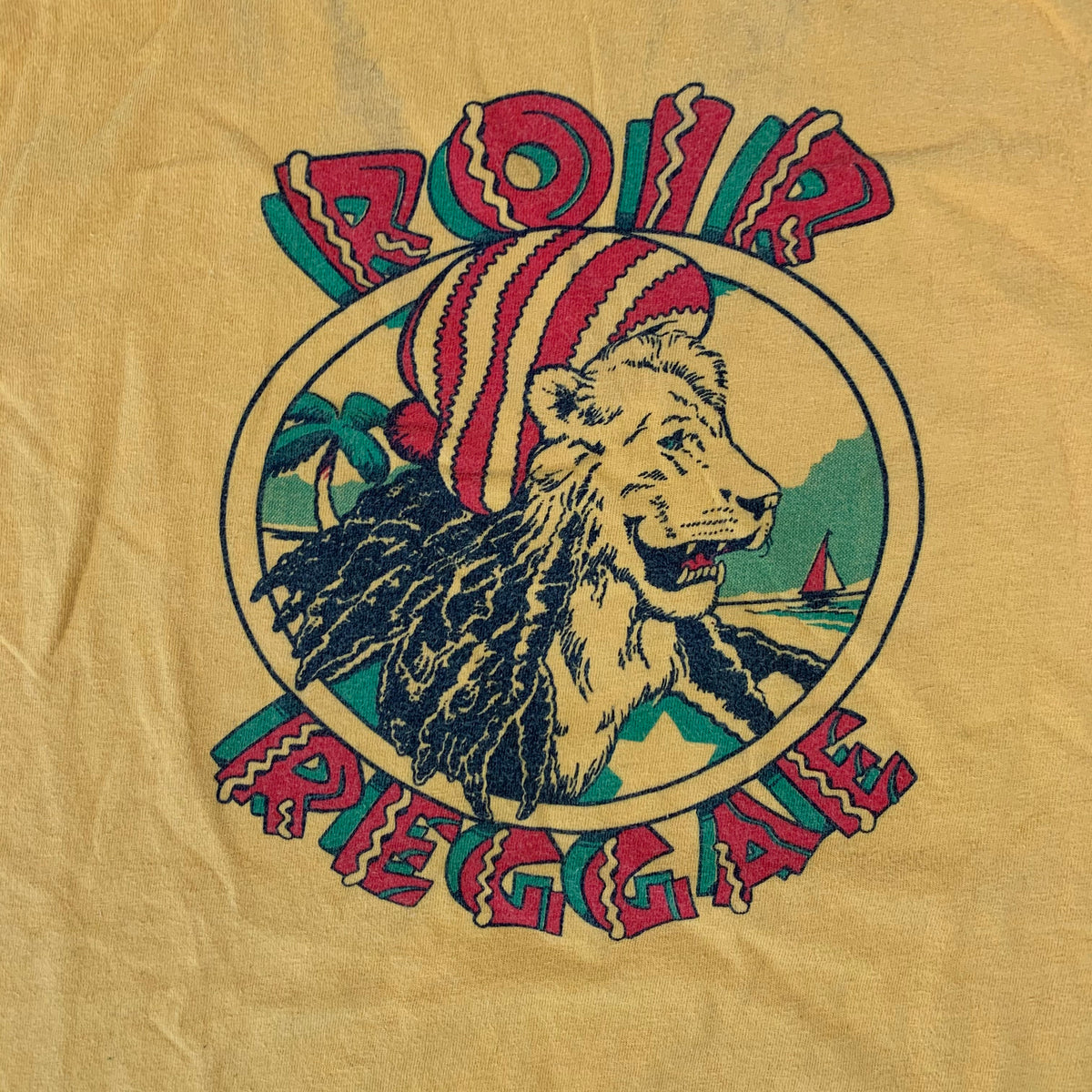 Vintage Roir Reggae&quot;Roots Music&quot; Compilation T-Shirt