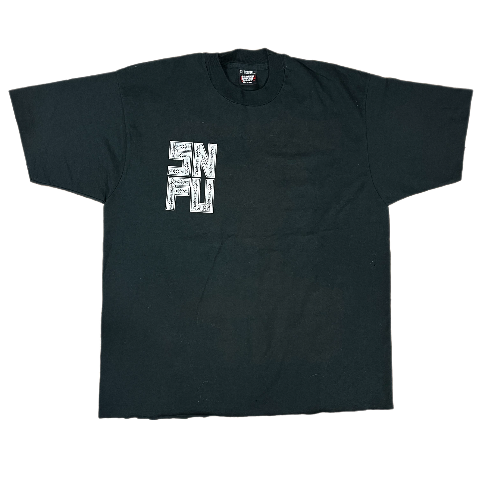 POLITICS OF CONTRABAND Tシャツ NYHC Vintage G.F.Y. 