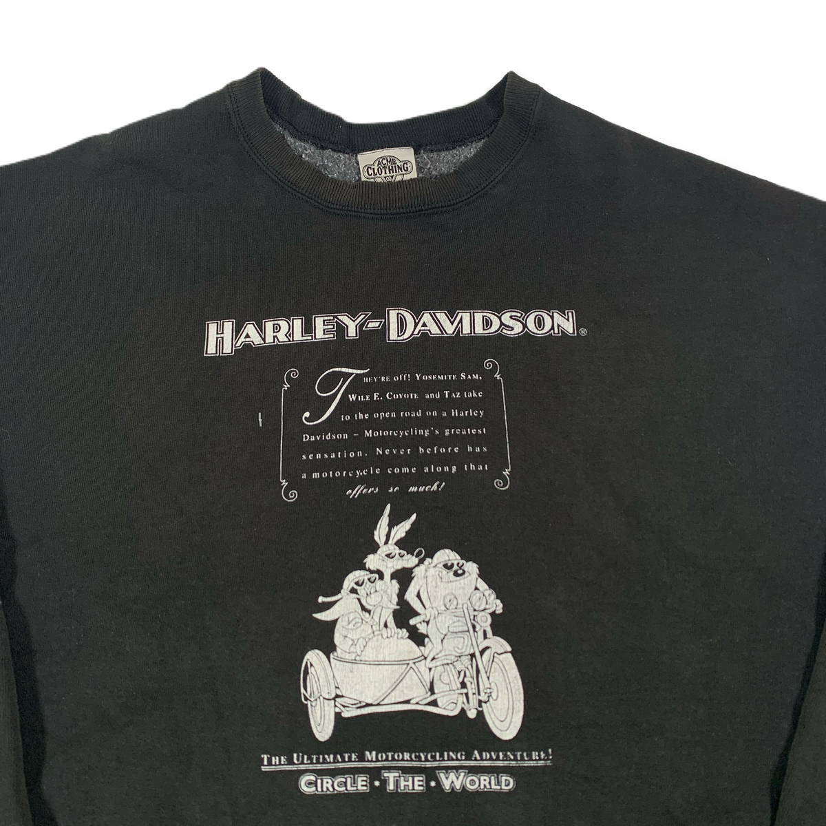 Vintage Harley-Davidson “Looney Tunes” Crewneck Sweatshirt - jointcustodydc