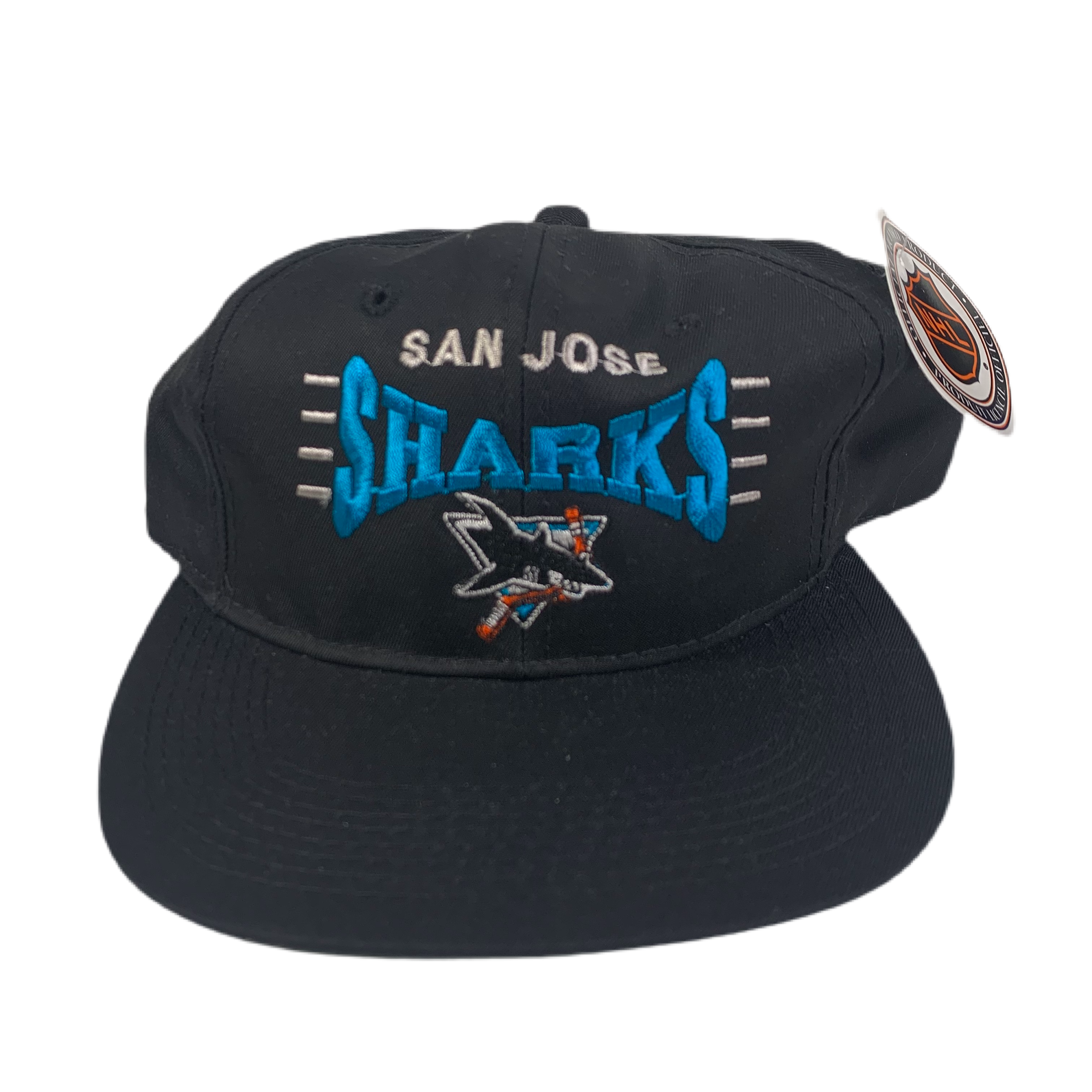 San Jose Sharks Hat Vintage Sharks Hat Retro NHL Snapback 