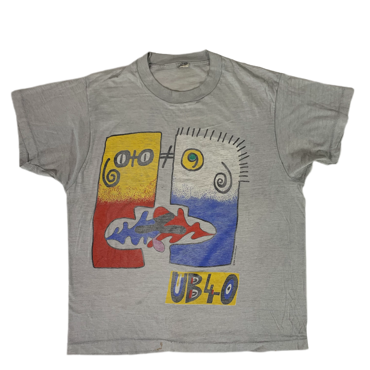 Vintage UB40 &quot;Rat In The Kitchen&quot; T-Shirt